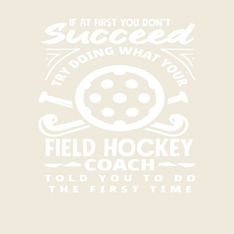 Field hockey player Tip from the coach