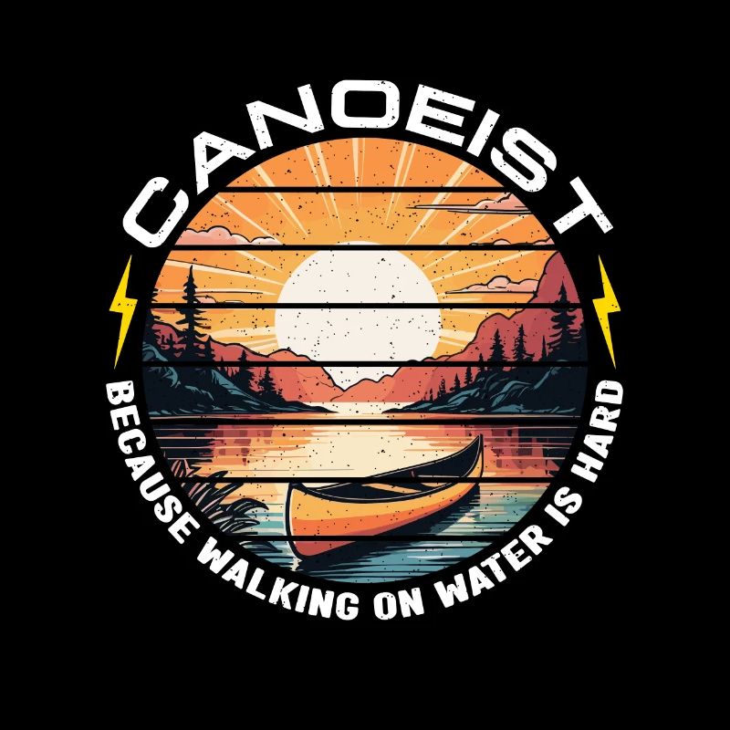 Canot canoë : canotiste parce que la marche aime la navigation de plaisance