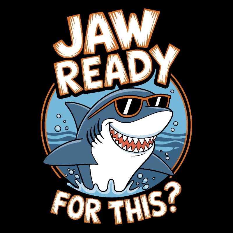 Jaw ready for this? Funny Shark Lover