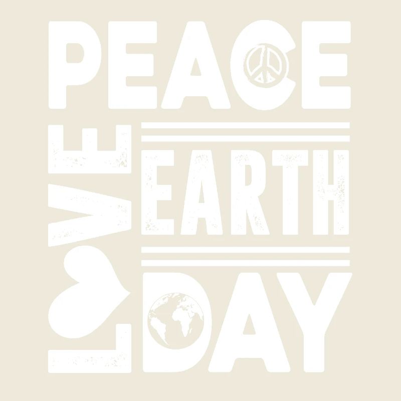 Earth Day Peace Love Earth Day