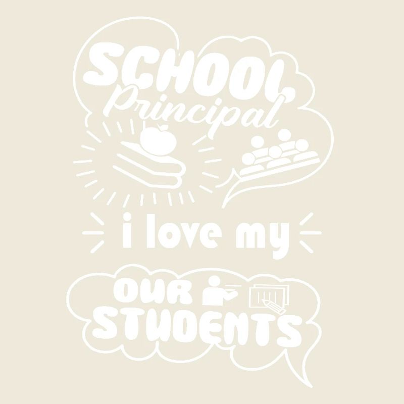 School Principal Loves Students
