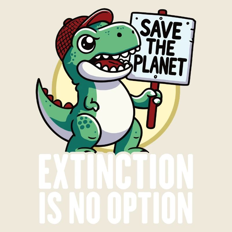 Extinction is no option Dinosaur Environmental