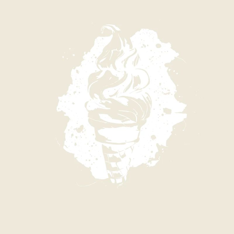 Graphique de crème glacée