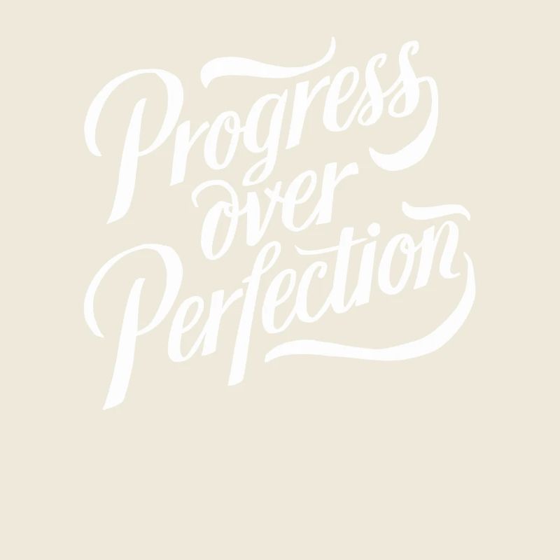 Le progrès au lieu de la perfection, la motivation dans la vie de tous les jours