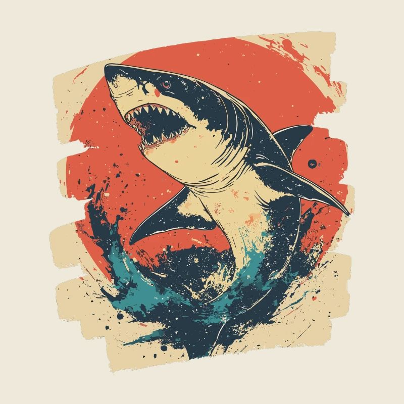 Haifisch Retro