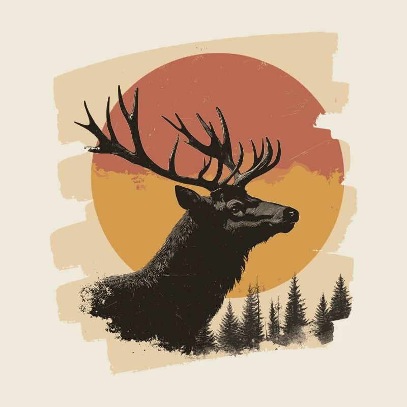 Elch Retro
