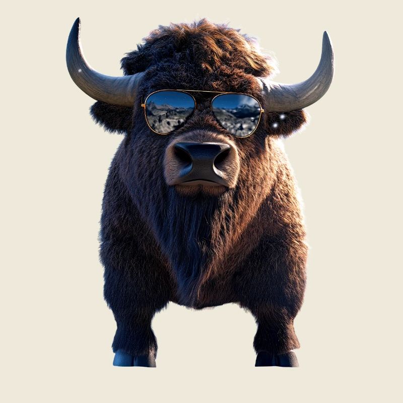 Bison Wisent Wild Cattle Buffalo American Bison