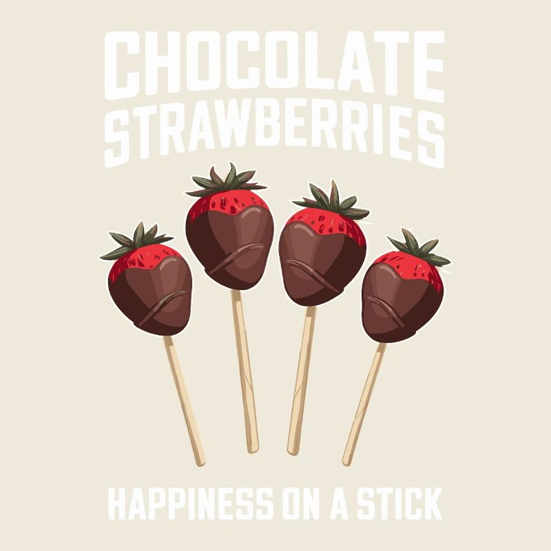 Chocolate Strawberries Happiness on a Stick