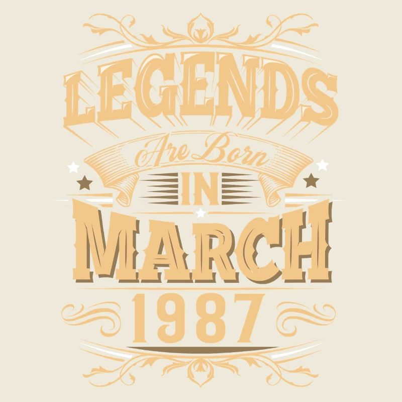 March 1987 Birthday Legend