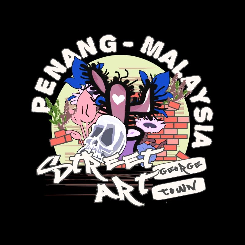 Peinture murale à Penang
