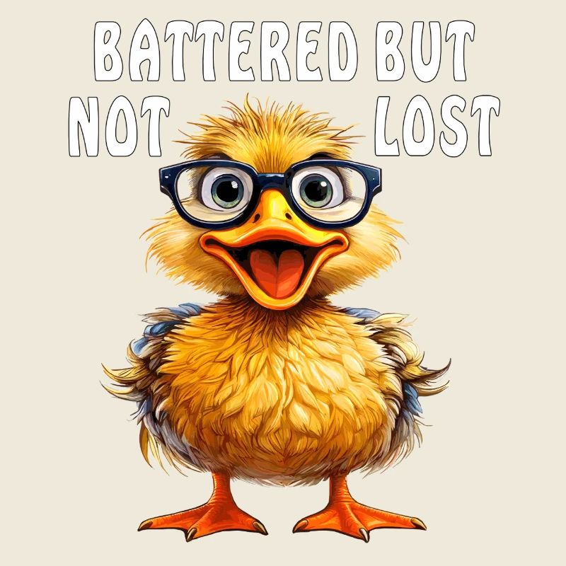 VERRES DE CANARD ABÎMÉS MAIS PAS PERDUS