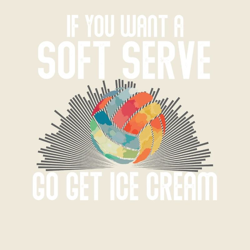 Wenn Sie ein Softeis wollen, holen Sie sich Eis