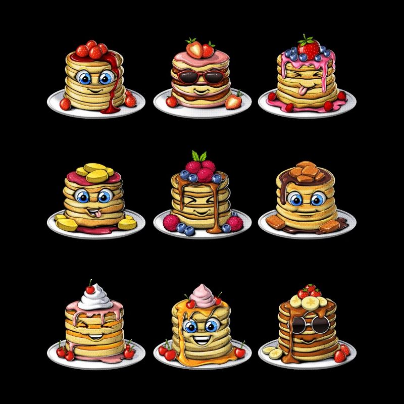 Lustige Pfannkuchen