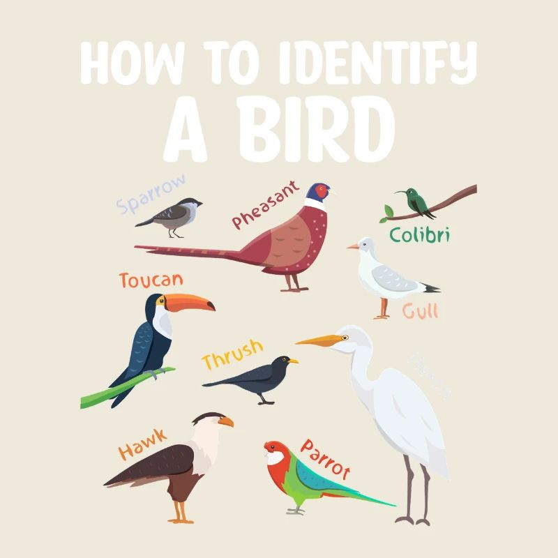 So identifizieren Sie einen Vogelbeobachter