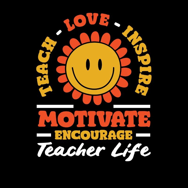Elementary School Teacher Teaching Love Inspire