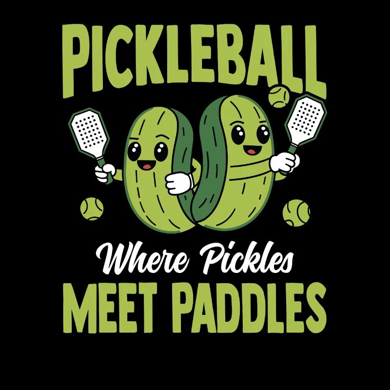 Pickleball Where Pickles Meet Paddles