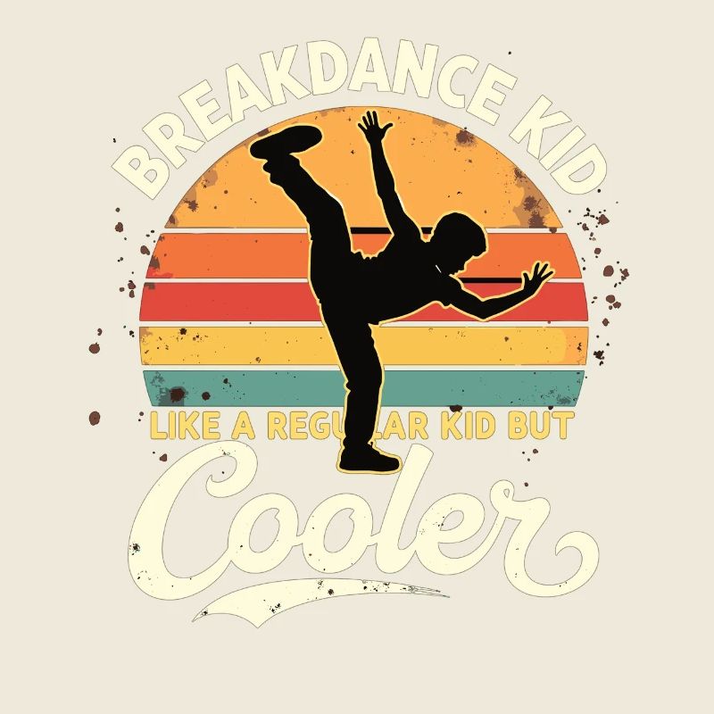 Breakdance Kid Breakdancer Retro Dance B-Boys