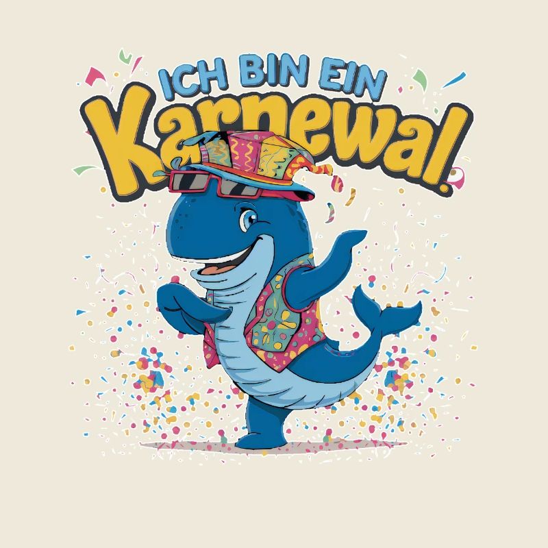 Ich Bin Ein Karnewal Lustiger Wal