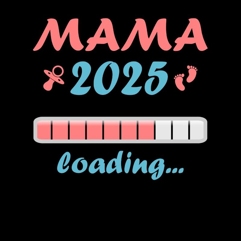 Maman 2025 Cadeau Femmes Dames Mère Enceinte