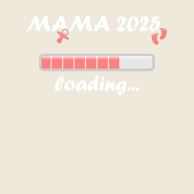 Maman 2025 Cadeau Femmes Dames Mère Enceinte