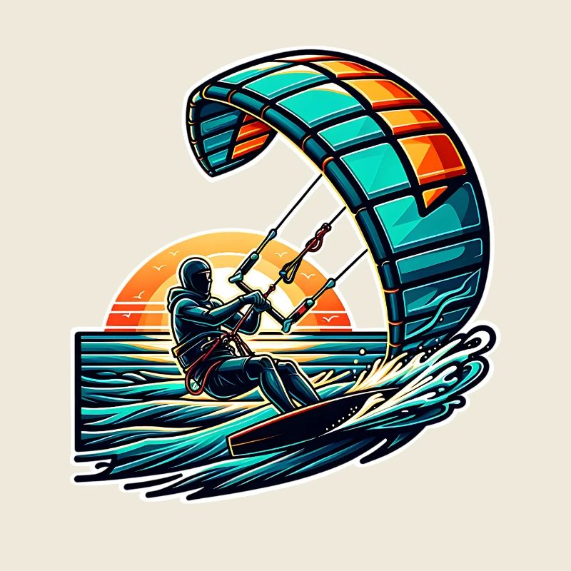 Kitesurf Kitesurfer Kiteboard