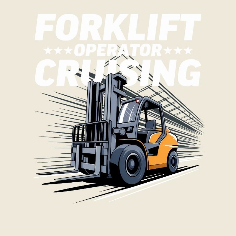 Forklift Driver Warehouse Logistics Forklift Humor