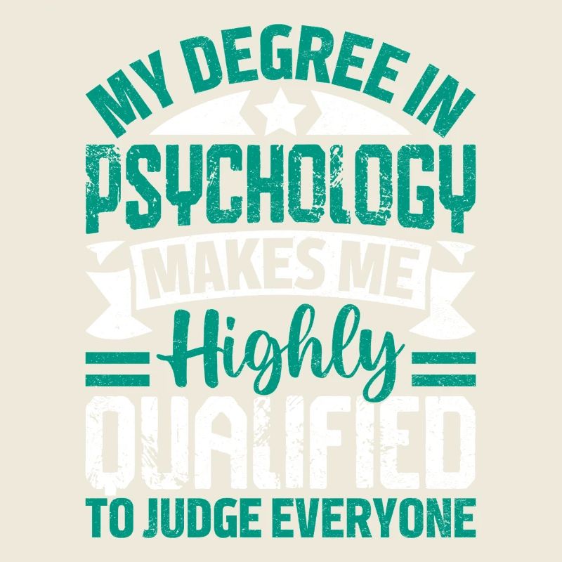 Conception de graduation en psychologie drôle