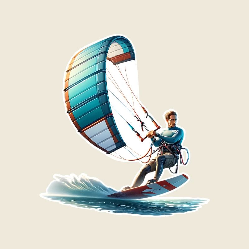 Kitesurf Kitesurfer Kiteboard