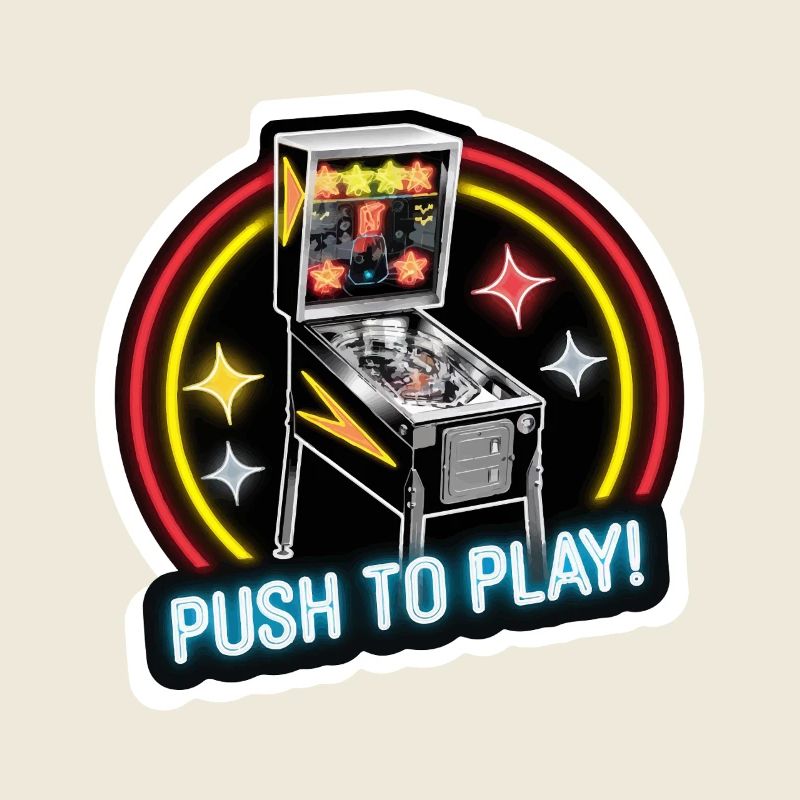 PINBALL, PUSH TO PLAY