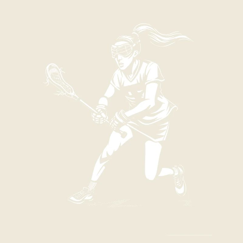 Female Lacrosse Player