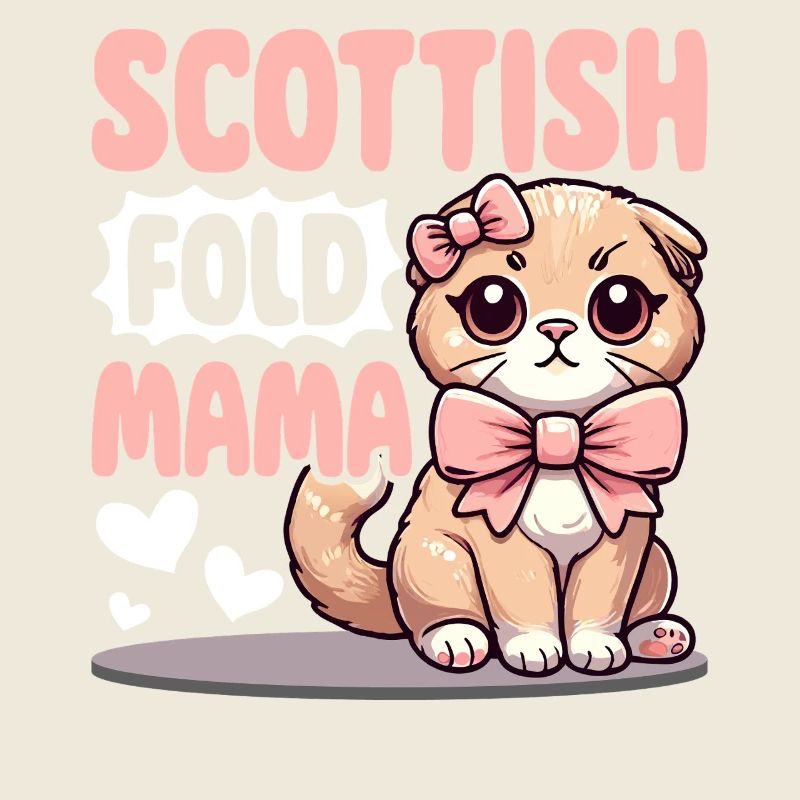 Scottish Fold Mama – Cat Lover Design