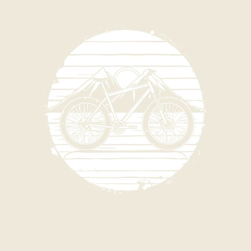 Graphique cycliste de VTT