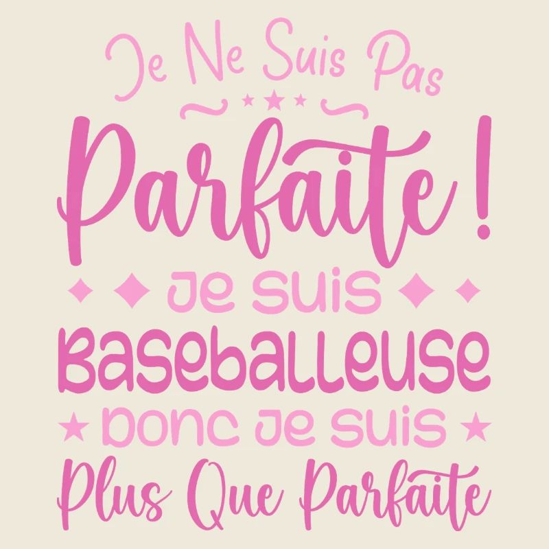 Baseballeuse plus que parfaite, métier de rêve