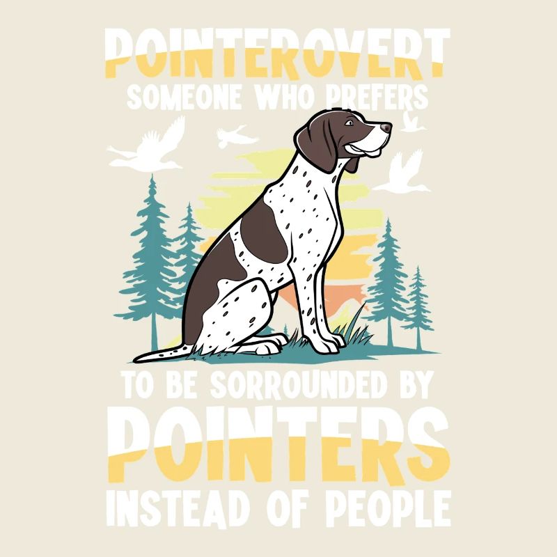 Jäger mit seinem Jagdhund