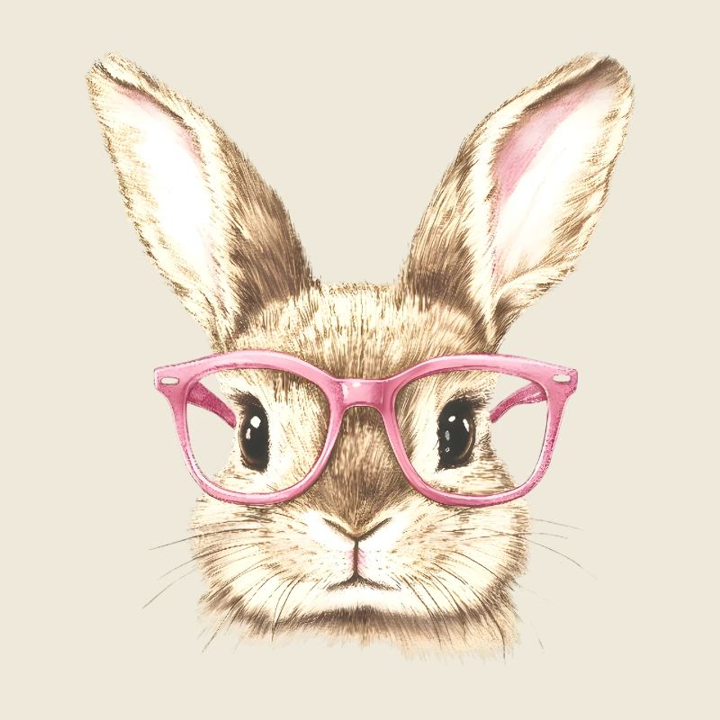 Bunny Rabbit Glasses Bunny Ears Bunny Gift