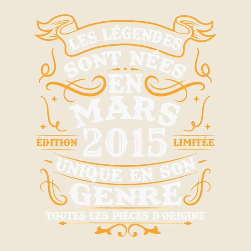 Vintage Mars 2015 Cadeau Anniversaire Rétro