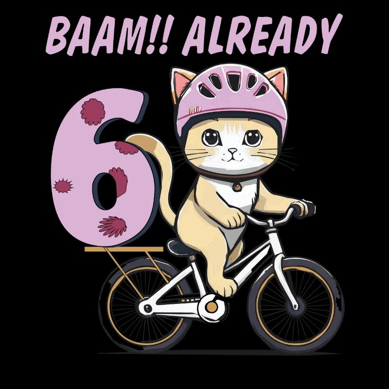 CAT BIKE BAAM!! ALREADY SIX