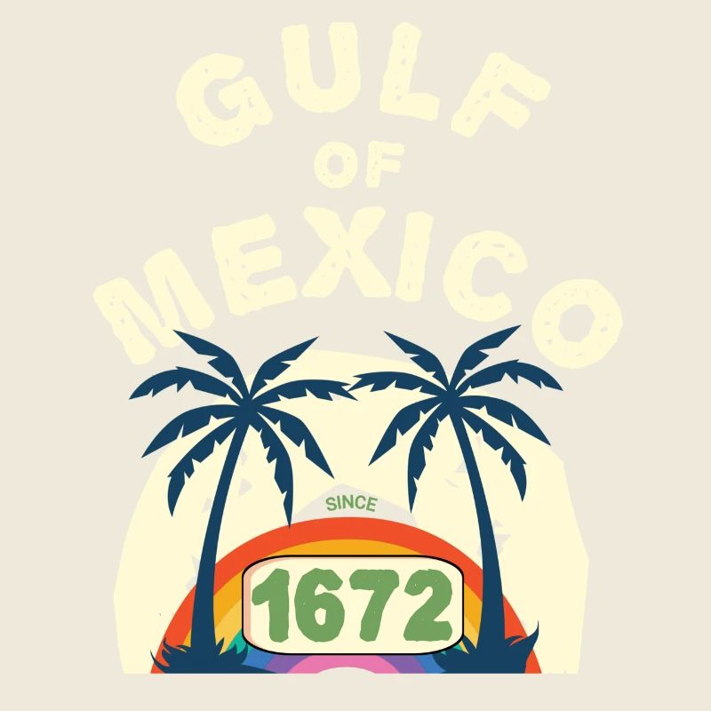 Golf des Mexikos Regenbogen