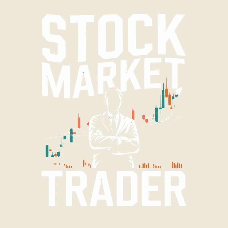 Trader boursier Graphique Trader boursier