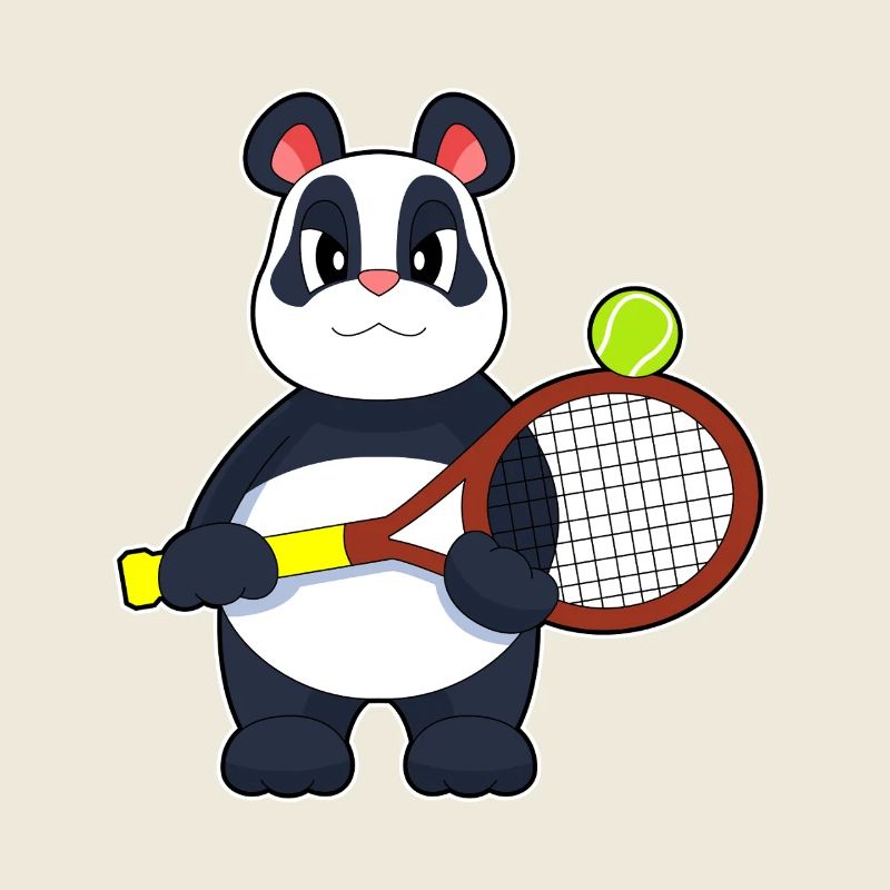 Panda Tennis Racket