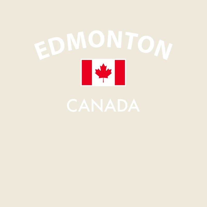 Edmonton Canada Drapeau canadien