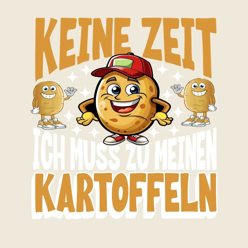 Funny Potato Gardener Saying Design for Farmer