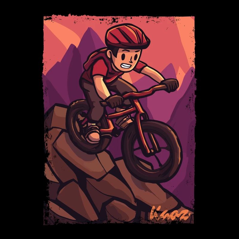 Vélo de montagne d’aventure Conception de vélo de montagne