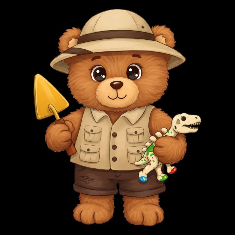 Teddybär Archäologe