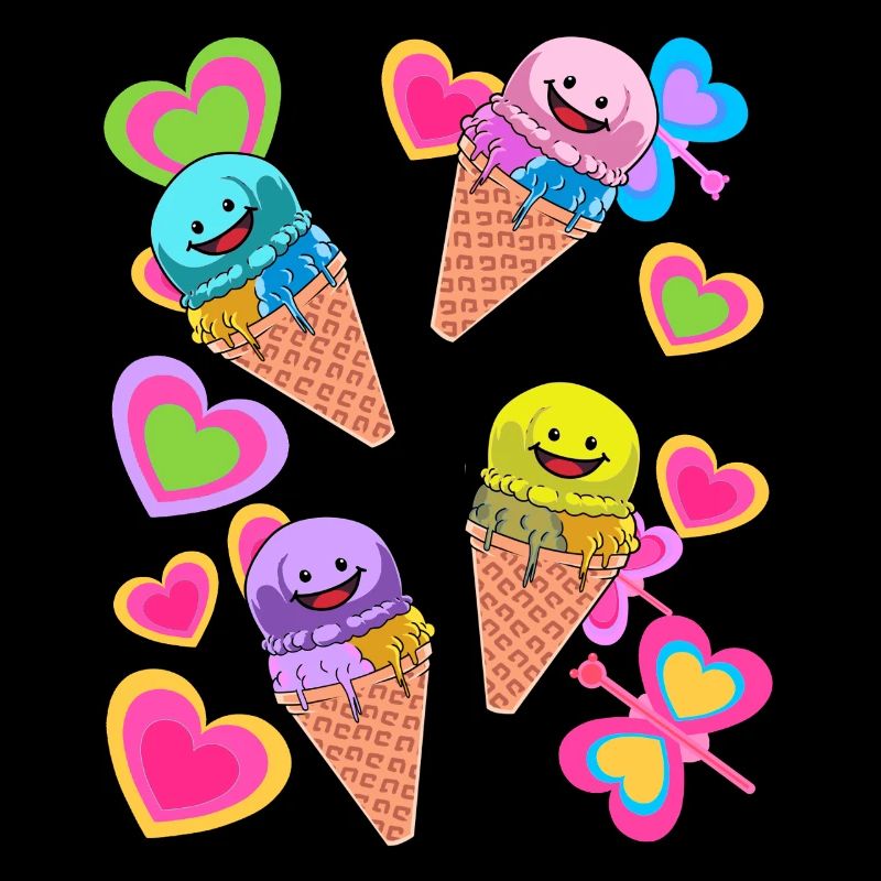 Eis Eiskreme Sommer Kind Kinder