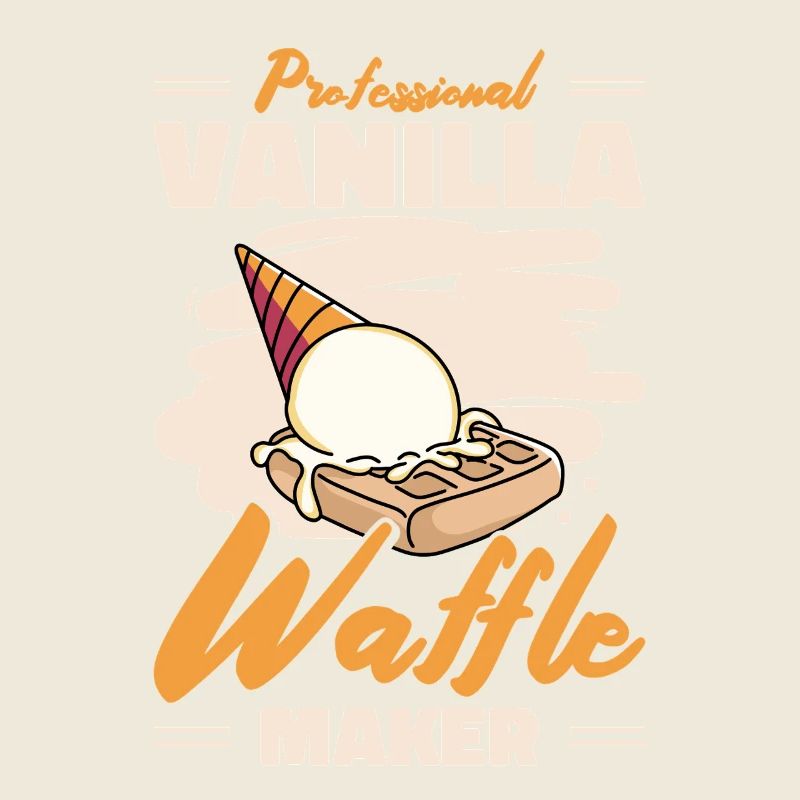 Professional Vanilla Waffle Maker
