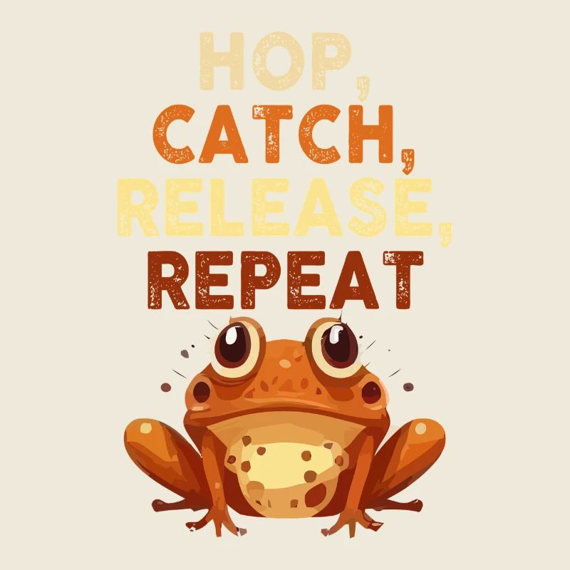 Hop Catch Release, Repeat Frog Humour