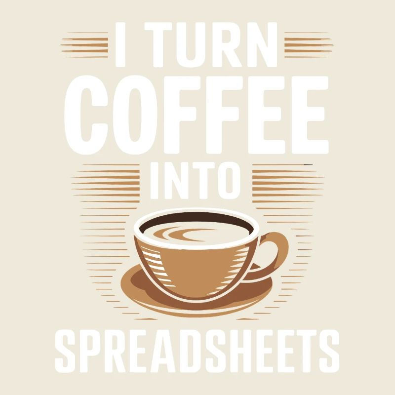 Je transforme le café en tableurs Contrôle comptable