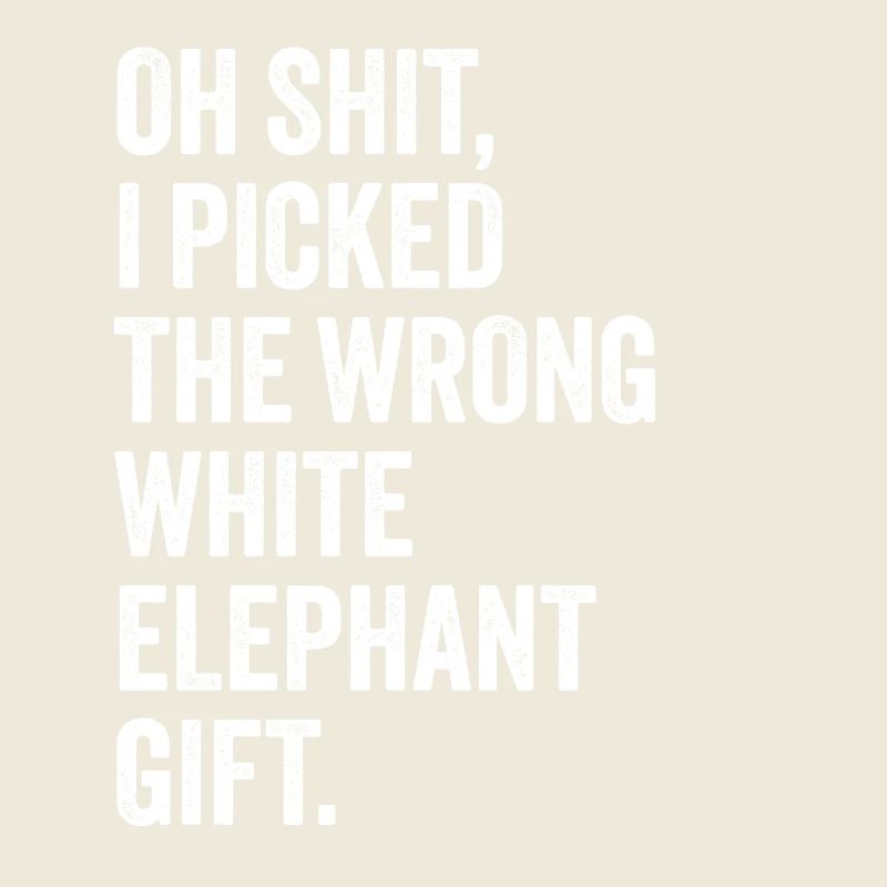 mauvais cadeau éléphant blanc haha like