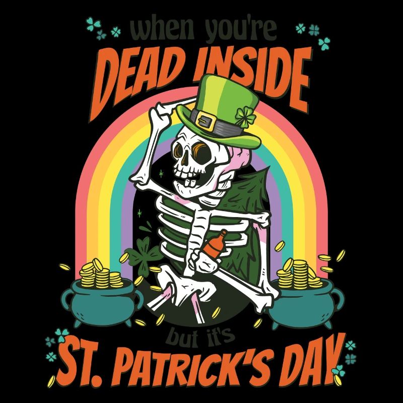 Wenn du innerlich tot bist, aber es ist St. Patrick's